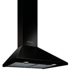 Smeg KSED65NEE 60cm Chimney Cooker Hood, Black
